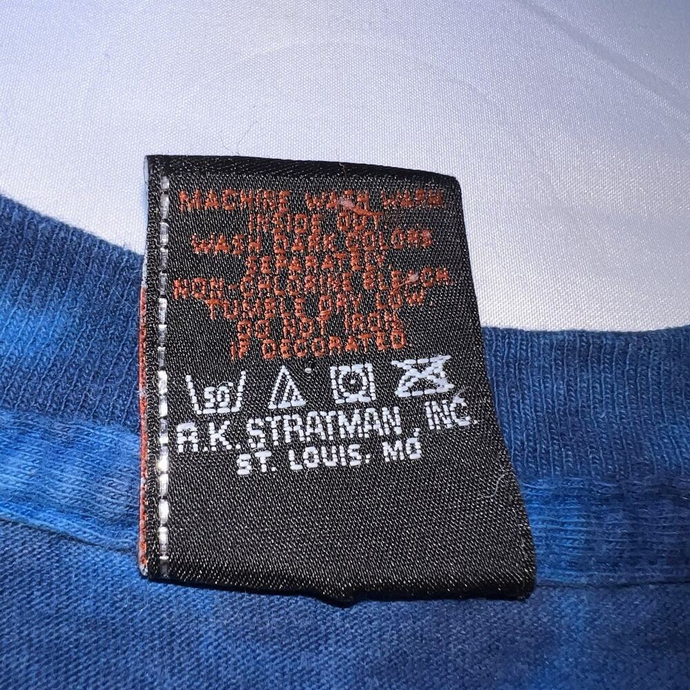 Harley-Davidson Blue and Black Short Sleeve Tee - Picture 5 of 11